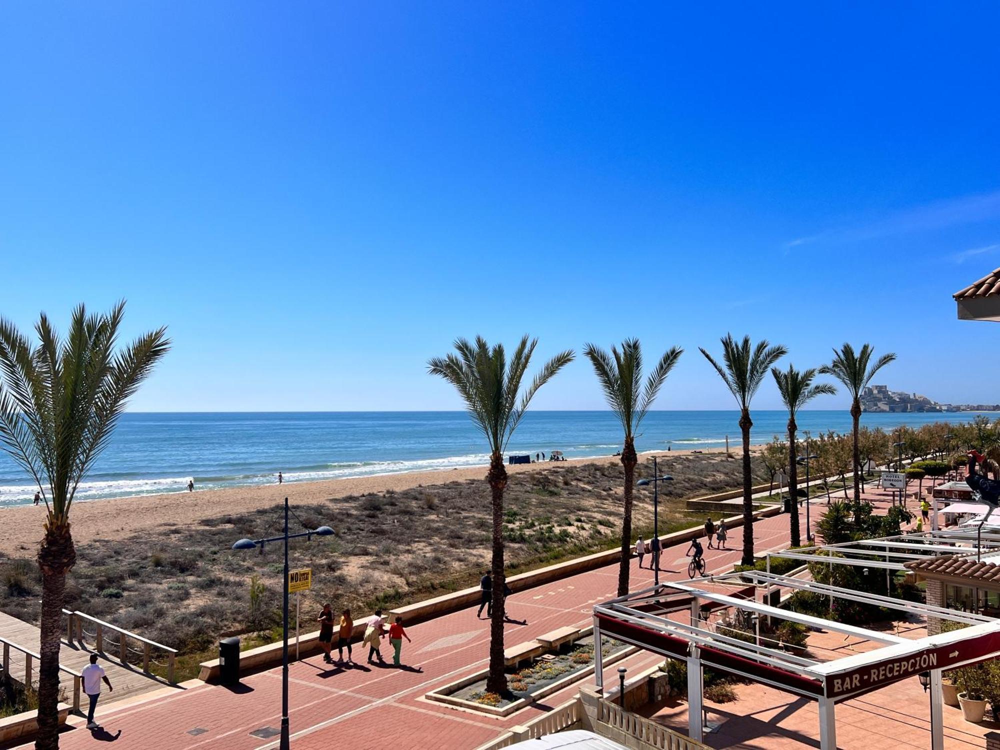 Bioca L Apartamento 2 Habitaciones I Primera Linea De Playa L Peñíscola Esterno foto